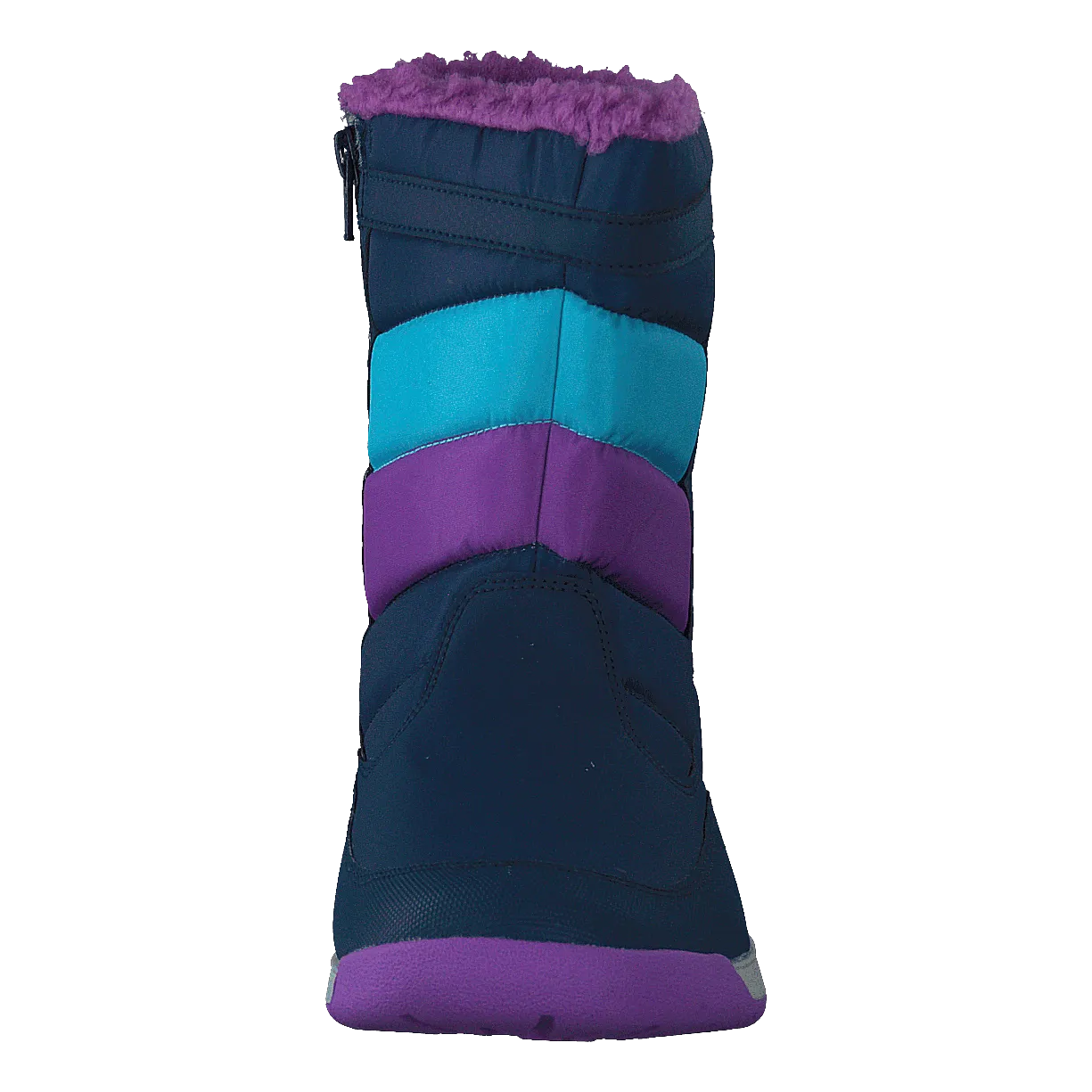 Alpine Puffer Wtpf Navy/turq/purple