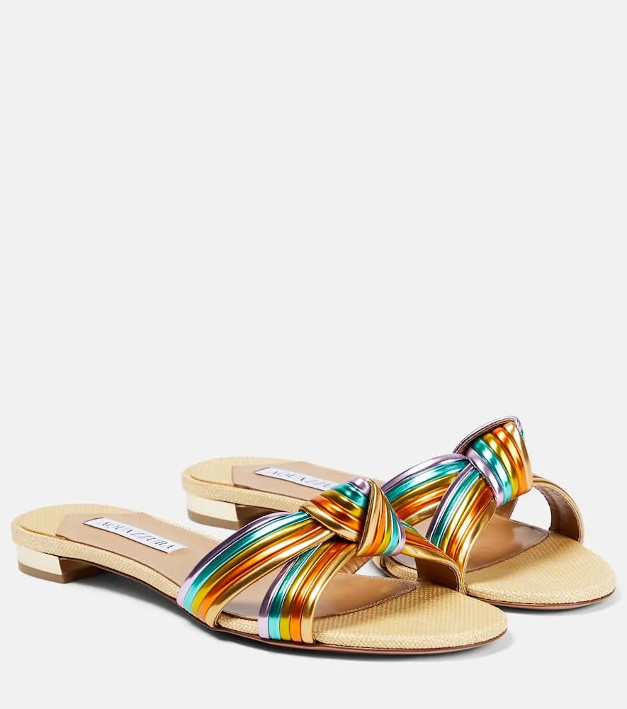 Aquazzura Bacalar leather sandals