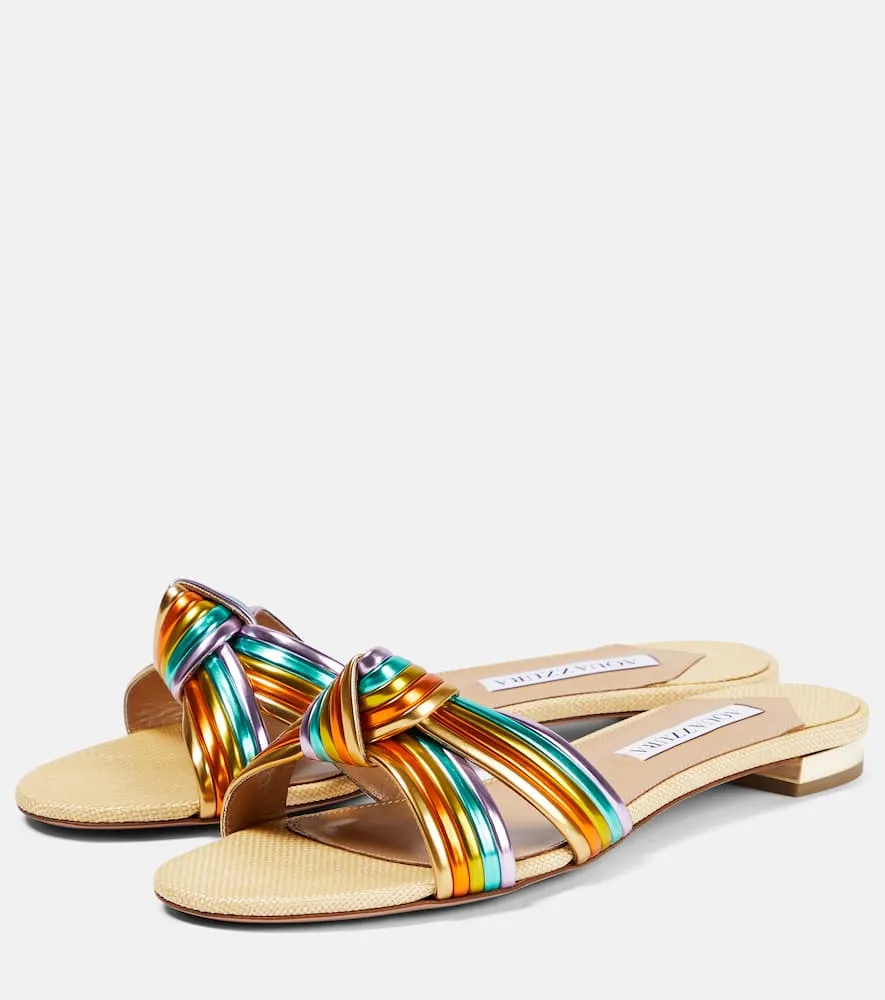 Aquazzura Bacalar leather sandals