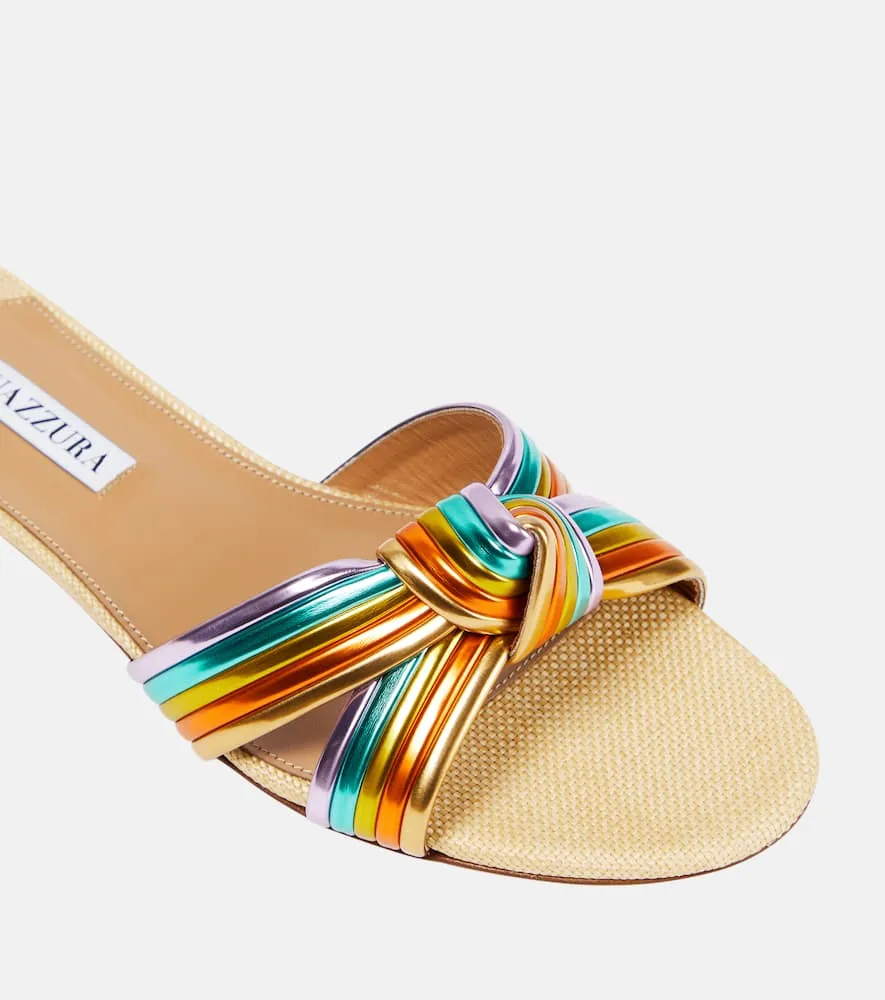 Aquazzura Bacalar leather sandals