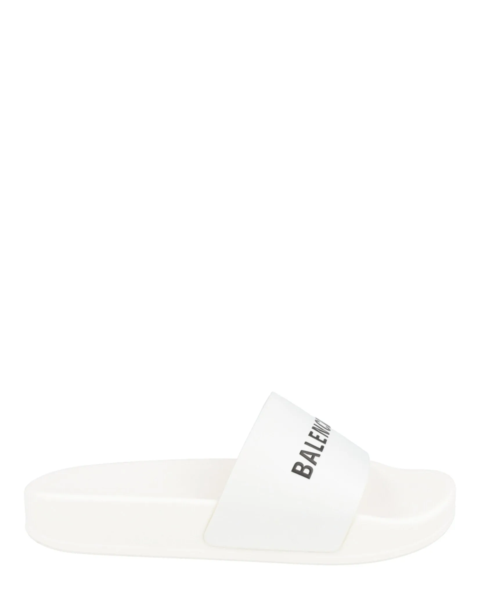 Balenciaga Unisex-Child Logo Pool Slides