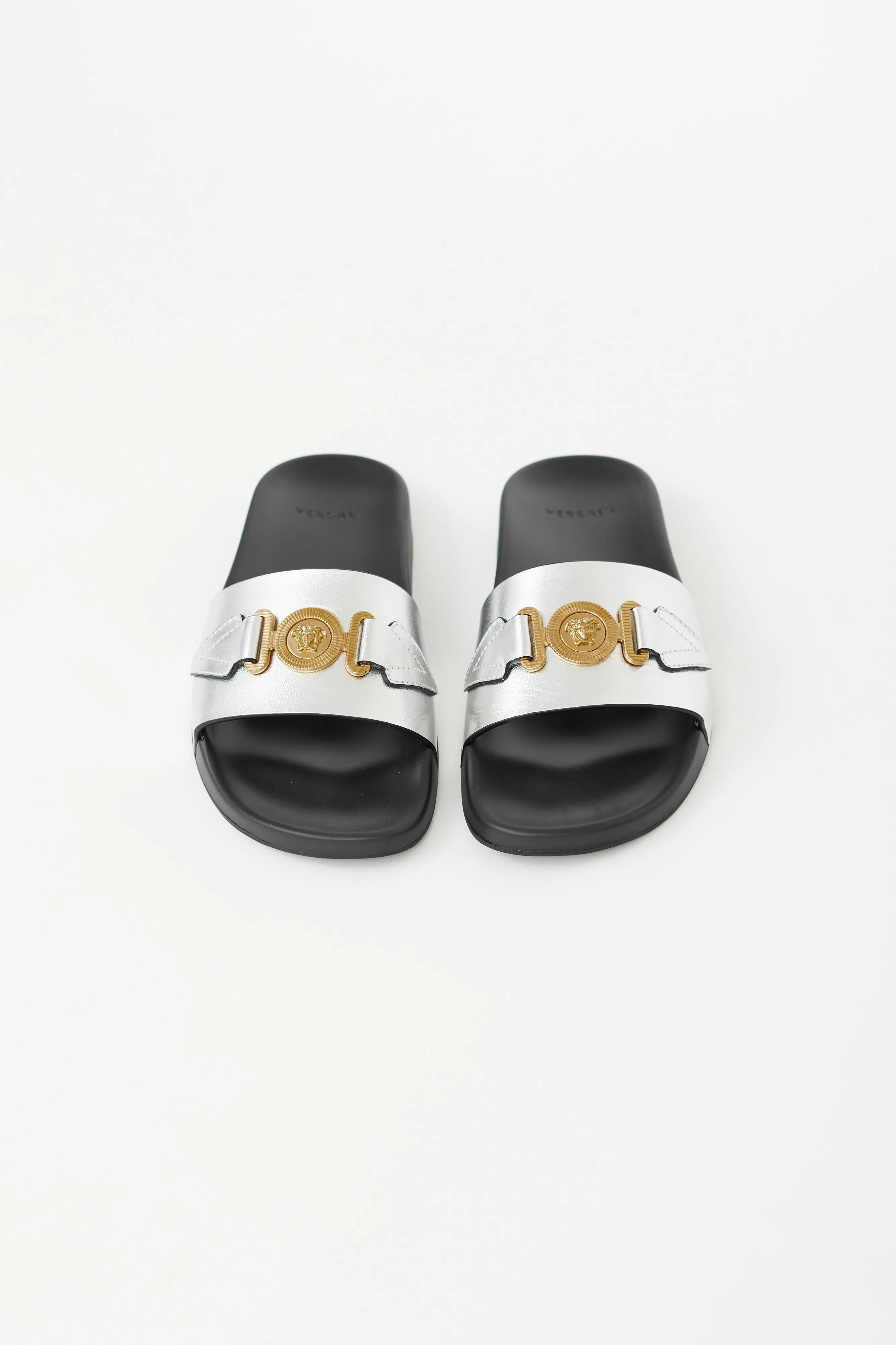 Black & Silver Medusa Pool Slide