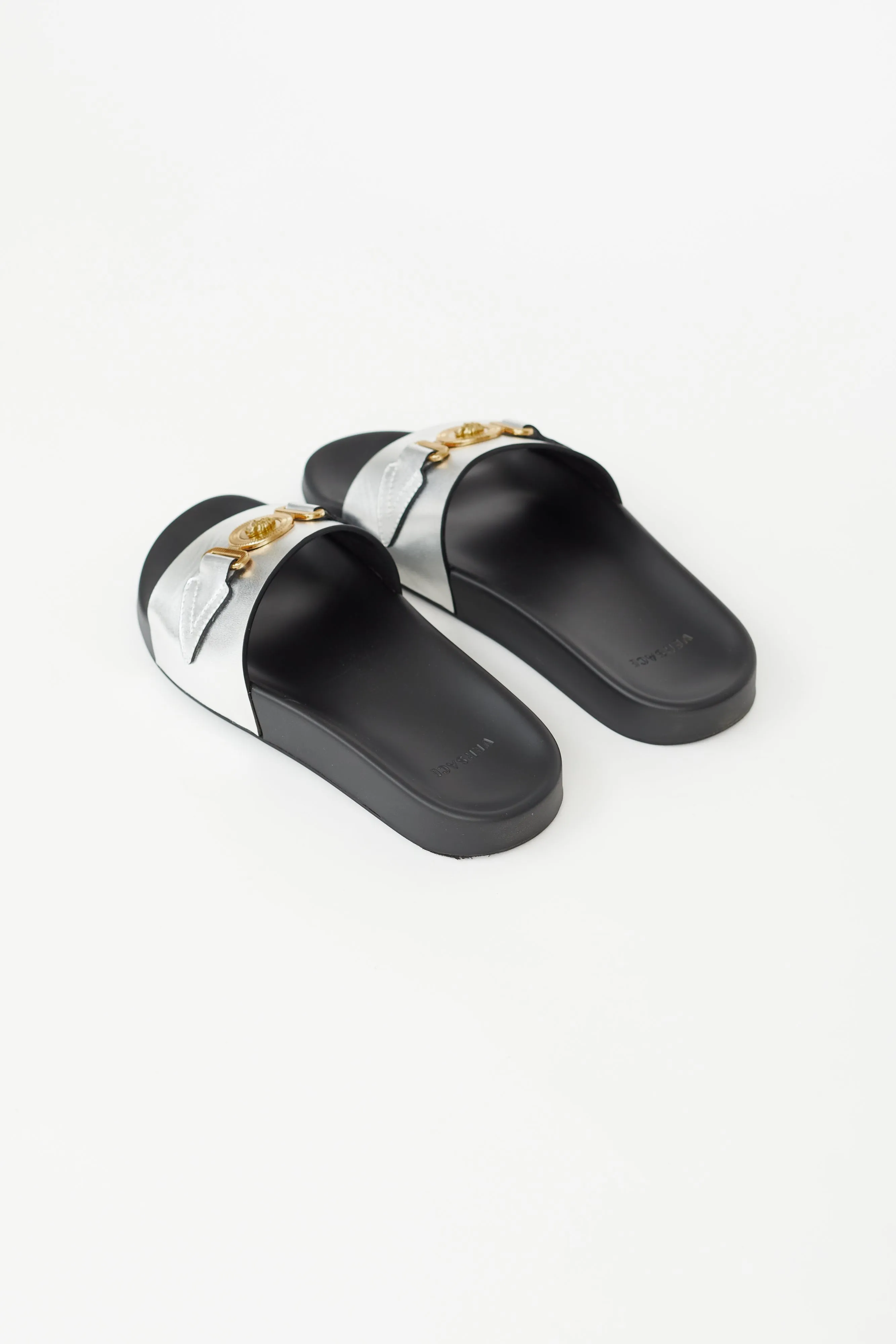 Black & Silver Medusa Pool Slide