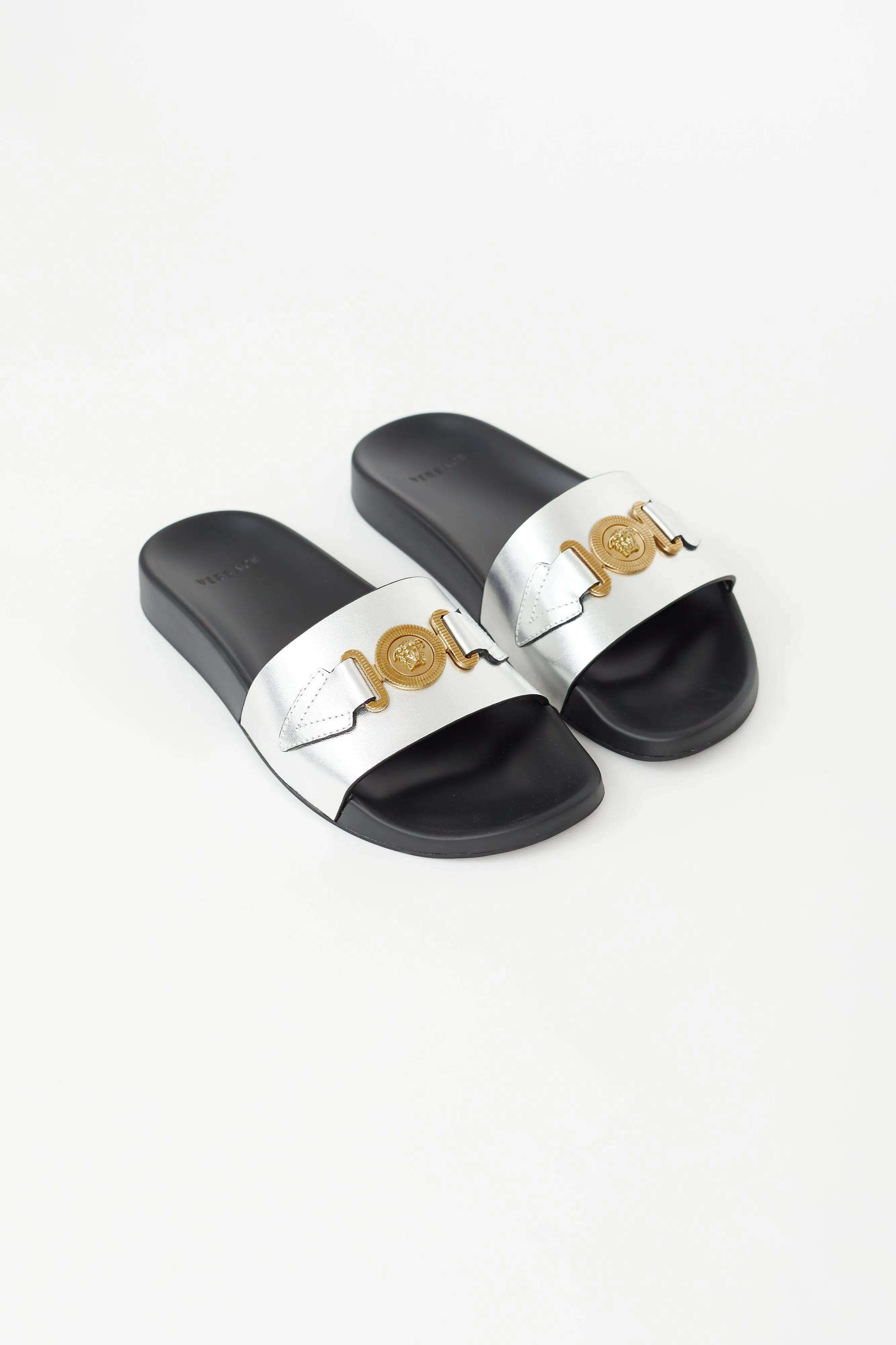 Black & Silver Medusa Pool Slide