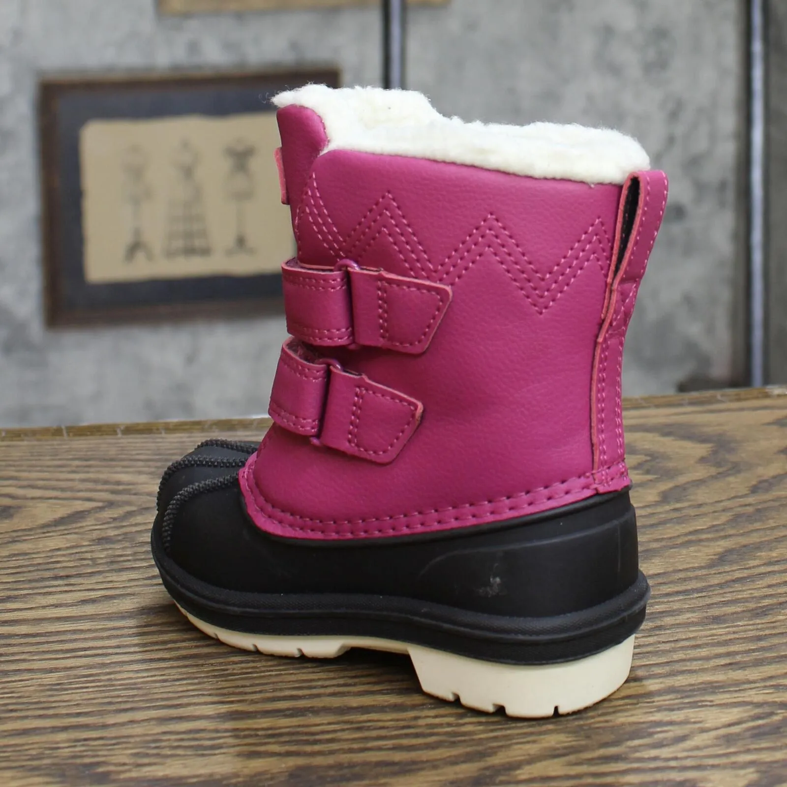 Cat & Jack Toddler Denver Winter Boots Pink 5
