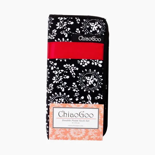 ChiaoGoo Stainless Steel 6" Double Point Sock Set