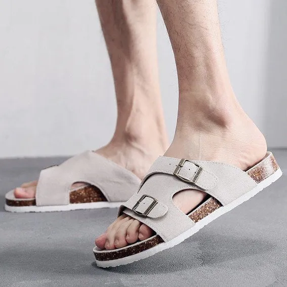 Cuzcare Stylish Summer 2023 Memory Foam Leisure Men Orthopedic Sandals