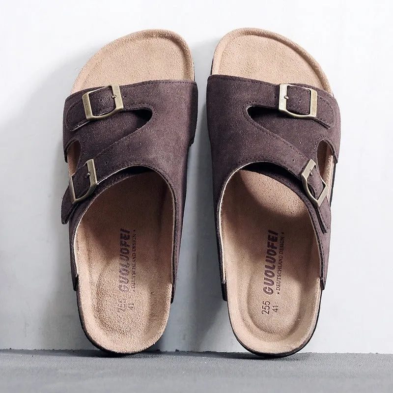 Cuzcare Stylish Summer 2023 Memory Foam Leisure Men Orthopedic Sandals