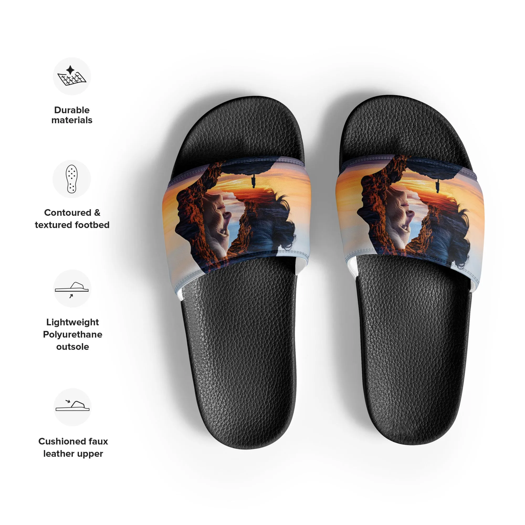 Echoes of Strength Women's slides