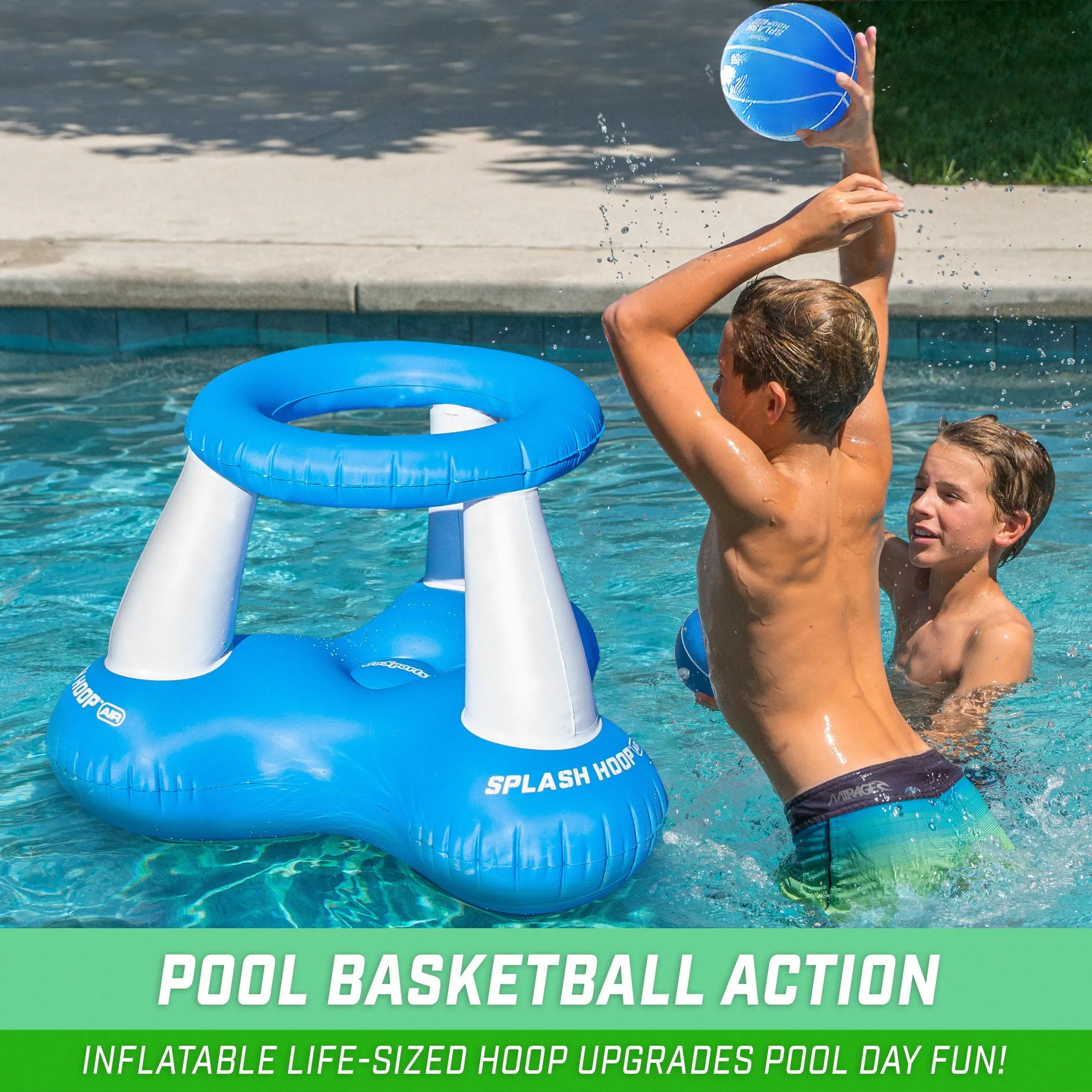 GoSports Splash Hoop Inflatable Pool Basketball Game