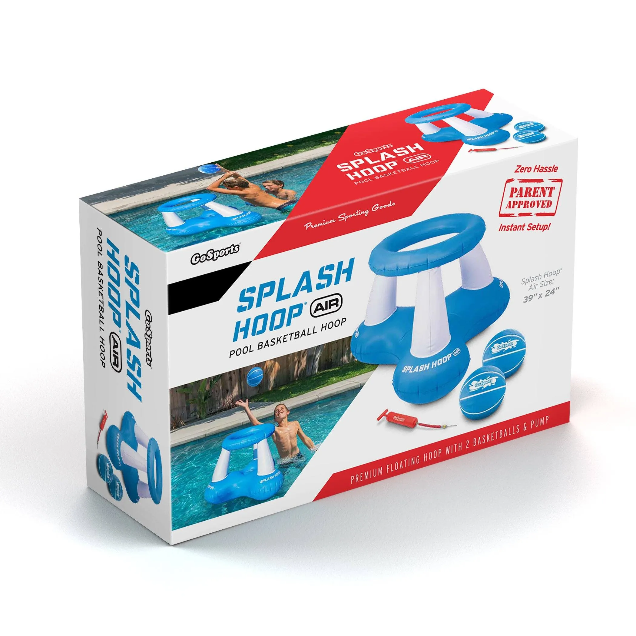 GoSports Splash Hoop Inflatable Pool Basketball Game