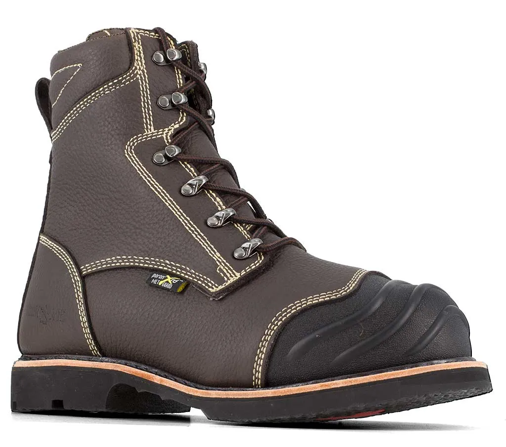 Iron Age Men's 10 Inch Forgefighter CT MetGuard Brown
