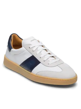 Magnanni Primera in White/Navy