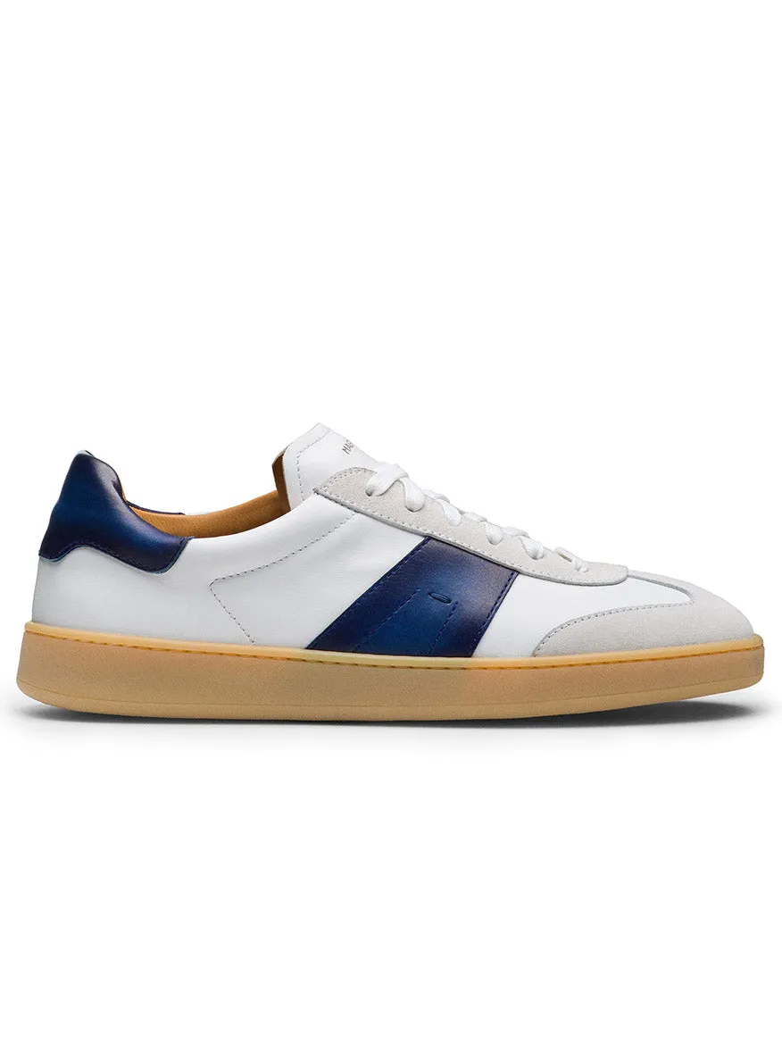 Magnanni Primera in White/Navy