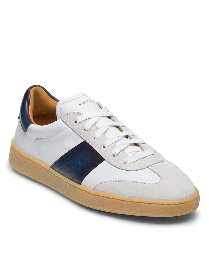 Magnanni Primera in White/Navy
