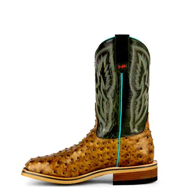 Men's Horsepower Honey Impostrich Print Steel Toe Boot HPW2503