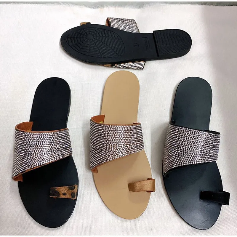 Not My First Time Flat Sandals