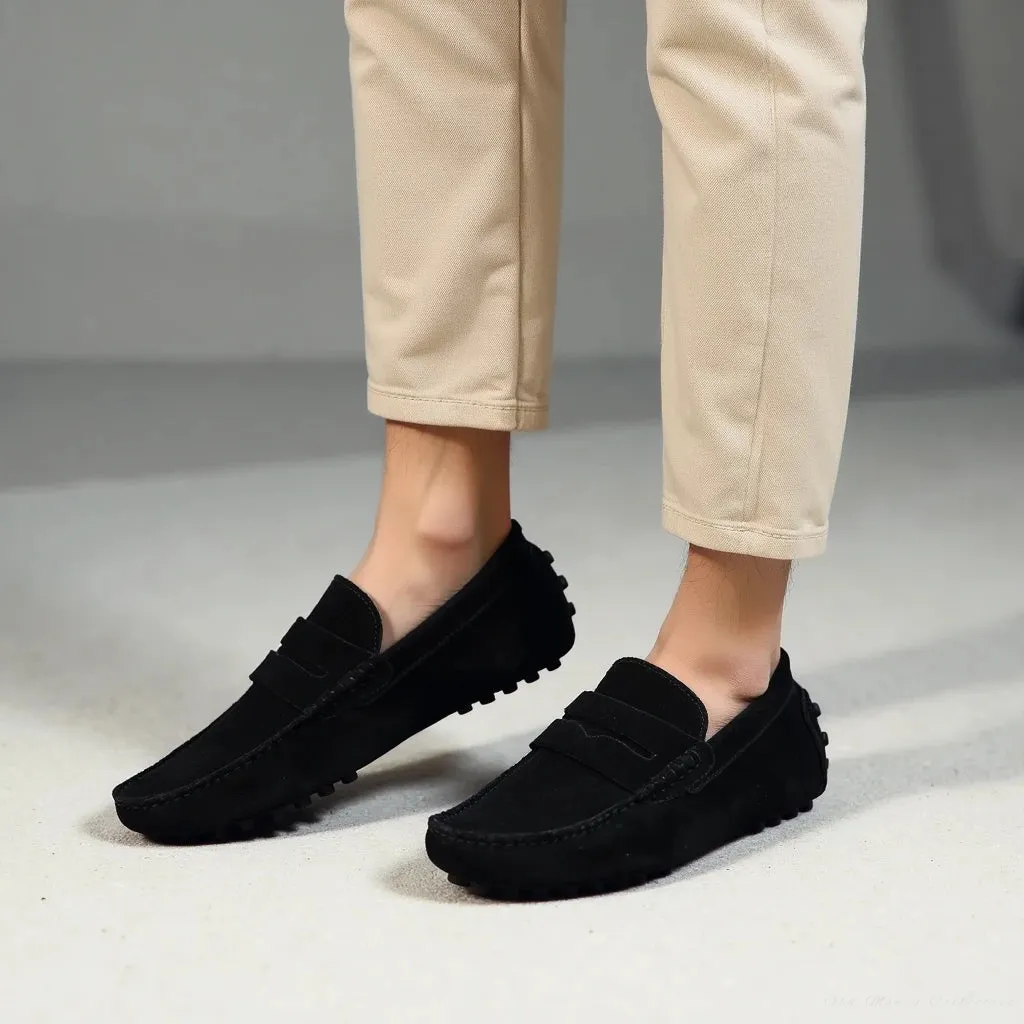 Regent Suede Slip-Ons