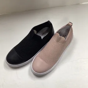 SALE SP23 Venettini Archer Leather Tip Ankle Sock Sneaker