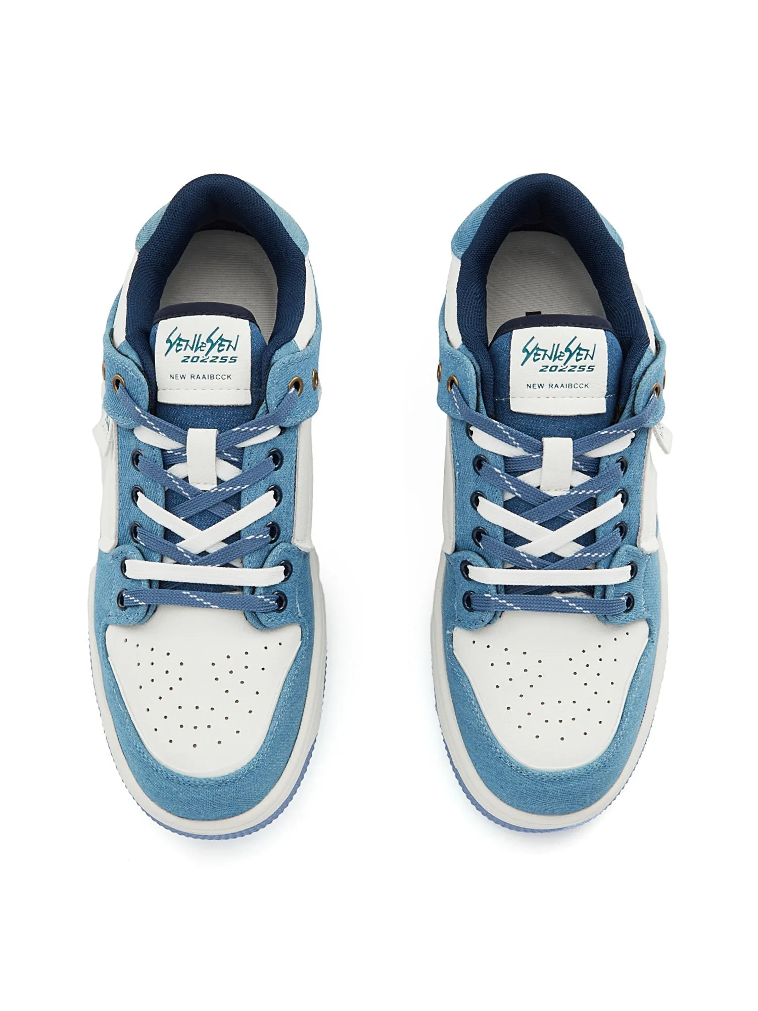 Sneakerhill High Street Color-Blocked Couple Casual Shoes - 1632