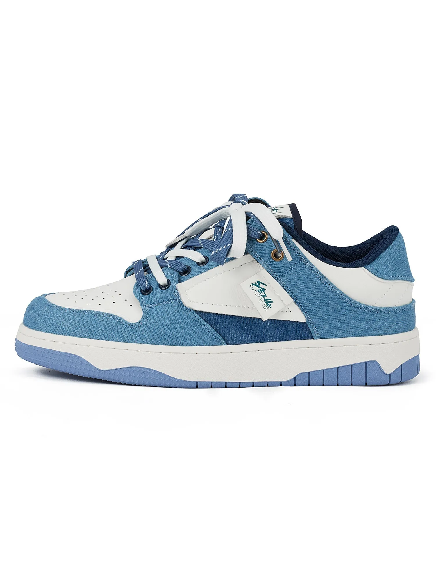Sneakerhill High Street Color-Blocked Couple Casual Shoes - 1632