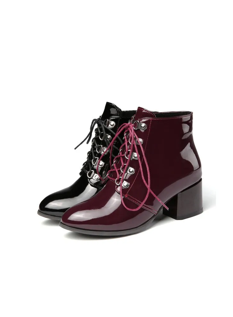 Women's thick heel short boots new autumn and winter