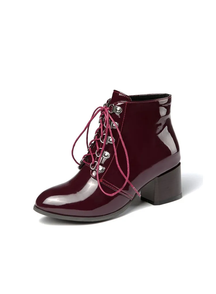 Women's thick heel short boots new autumn and winter